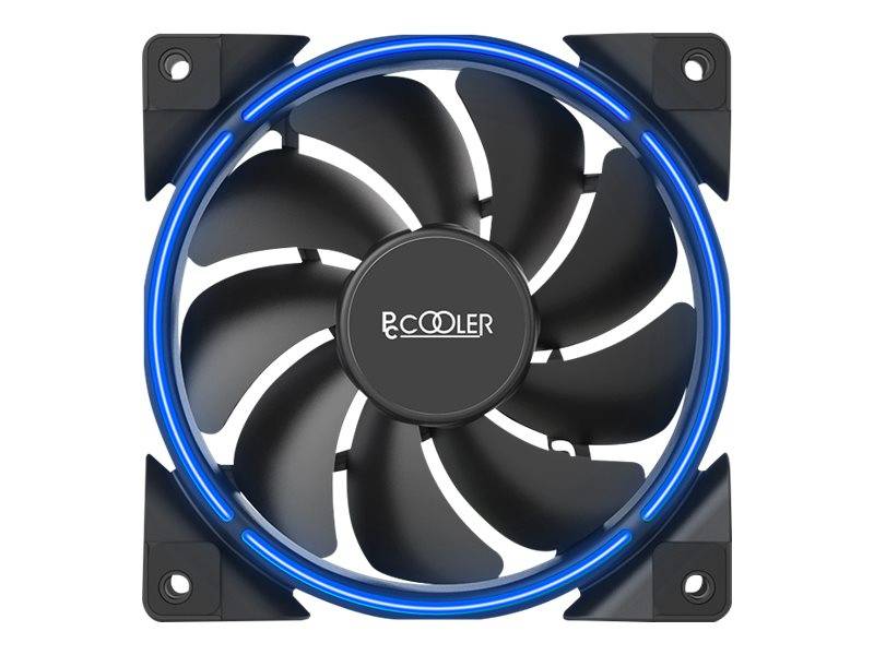 Pccooler 120mm Lüfter in Blau - Ventilator - 12 cm - Blau-0
