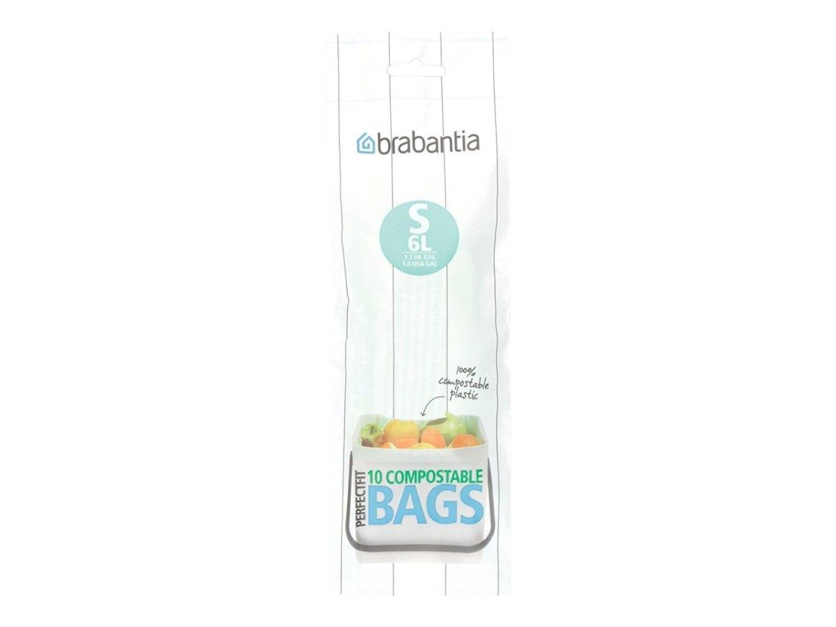 Brabantia 419683 - 6 l - Grün - Kunststoff - 395 mm - 380 mm - 10 Stück(e)