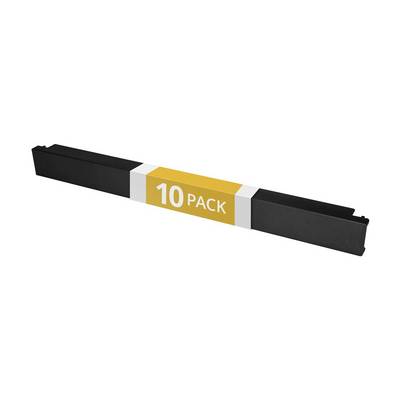 StarTech.com 1HE Blindpanel - Werkzeuglose Rack Panel - 10 Pack1HE Blindpanel --0
