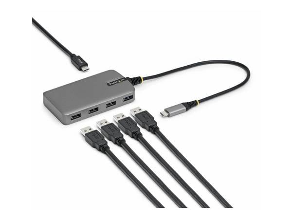 StarTech.com Hub - 4 x USB 3.2 Gen 1 + 1 x