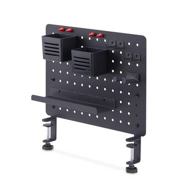 StarTech.com Clamp-On Pegboard with Accessories, 16.5 x 12.5in (42 x 32cm)
