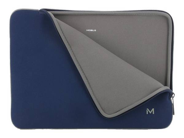 Mobilis Skin Sleeve 14-16'' Navy Blue and Grey