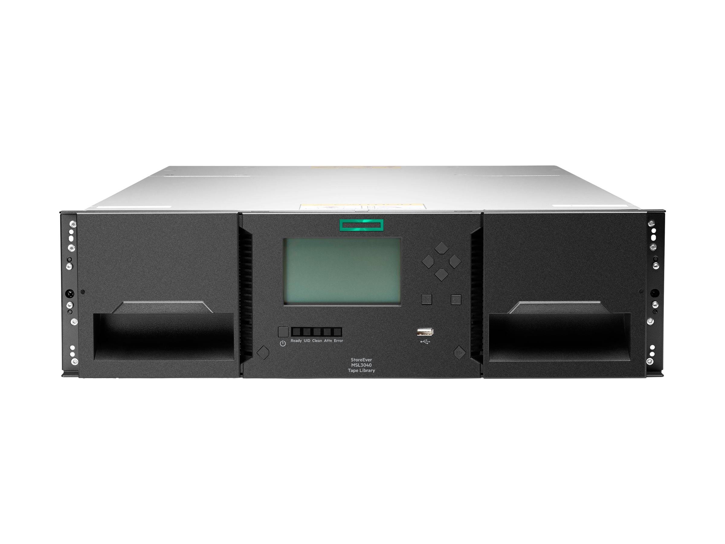 HPE Storage MSL3040 - Bandbibliothek - 720 TB / 1.8 PB - Steckplätze: 40 - LTO Ultrium (18 TB / 45 TB)-0