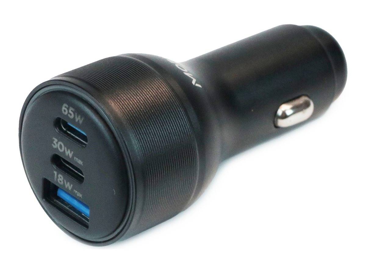 Mobilis Auto-Netzteil - universell - 95 Watt - 3 A (2 x USB-C, USB Typ A)-0