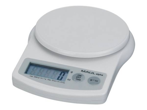 MAUL alpha - Briefwaage - Kapazität: 5000 g