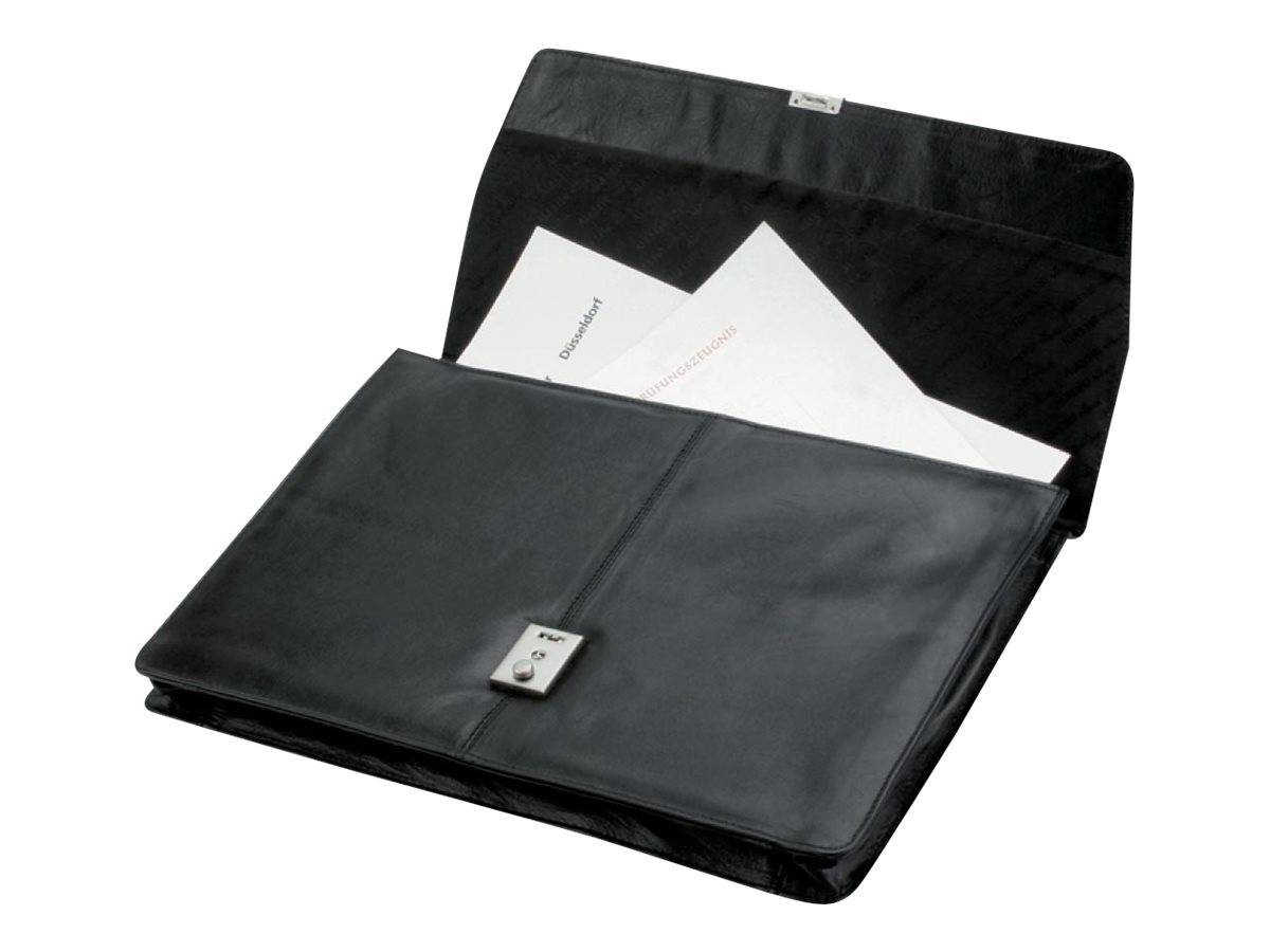 Alassio College-Mappe "TISSANO", Nappa-Leder, schwarz (5317427)-0
