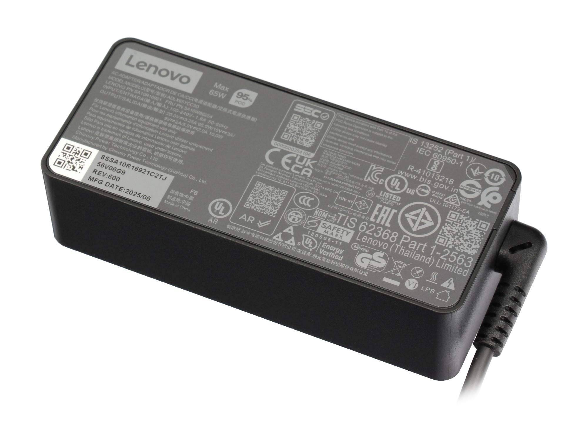 Type-C USB AC Adapter ADLX65YLC3D - PC-/Server Netzteil - 65 W-0