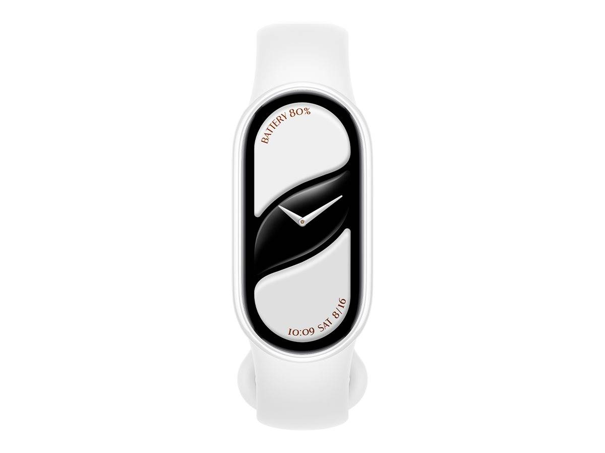 Xiaomi Smart Band 10 - Ceramic Edition - Aktivitätsmesser mit Riemen - fluororubber - Handgelenkgröße: 135-210 mm - Anze-0