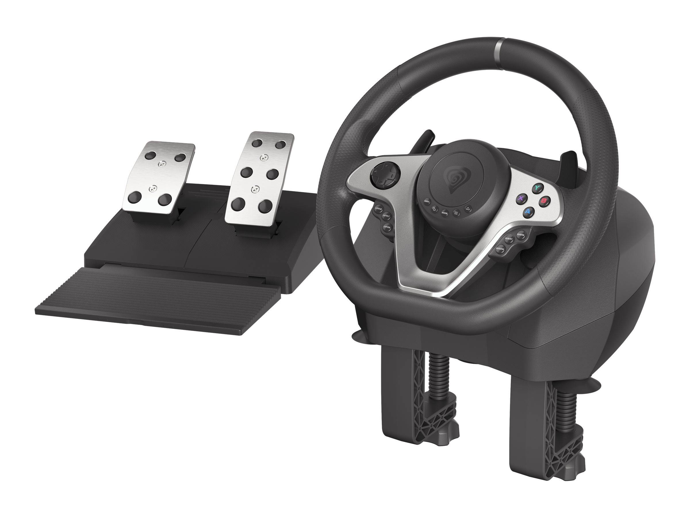 natec Genesis Seaborg 400 - Lenkrad- und Pedale-Set-0