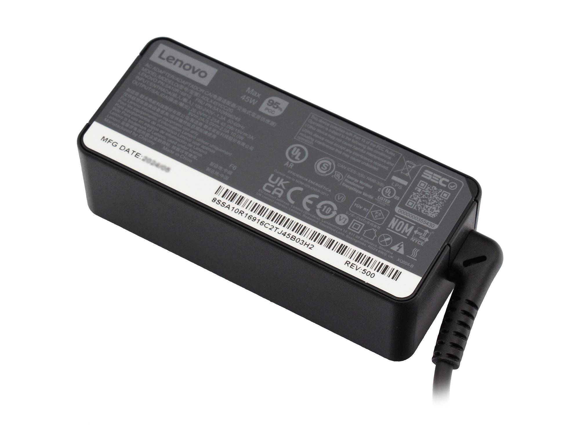 Lenovo AC adapter with multiple voltage outputs - PC-/Server Netzteil - 45 W-0