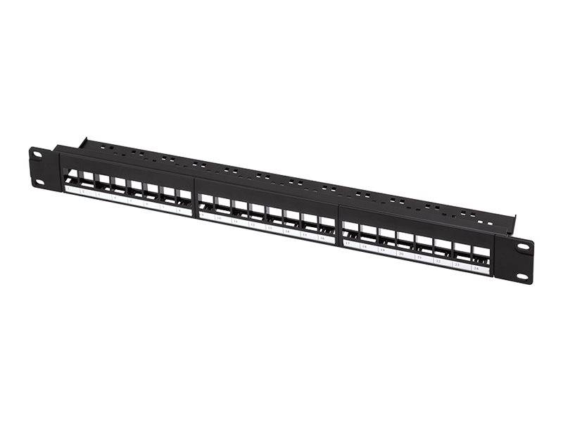 LogiLink NK4065 - Schwarz - Karbonstahl - Rackeinbau - 1U - 791 mm - 445 mm - 19-0
