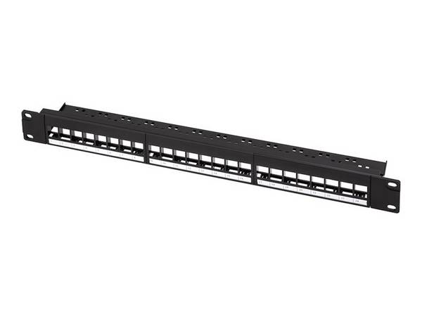 LogiLink NK4065 - Schwarz - Karbonstahl - Rackeinbau - 1U - 791 mm - 445 mm - 19