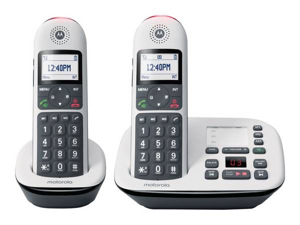 Motorola Solutions Motorola CD5012 - Schnurlostelefon - Anrufbeantworter