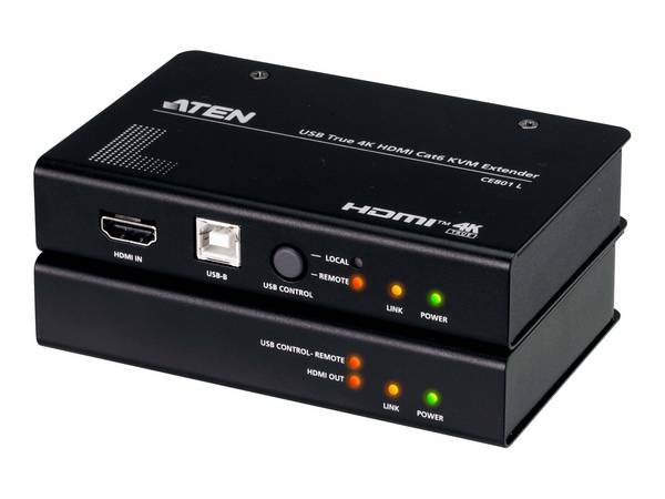 ATEN CE801 USB True 4K HDMI Cat 6 KVM Extender