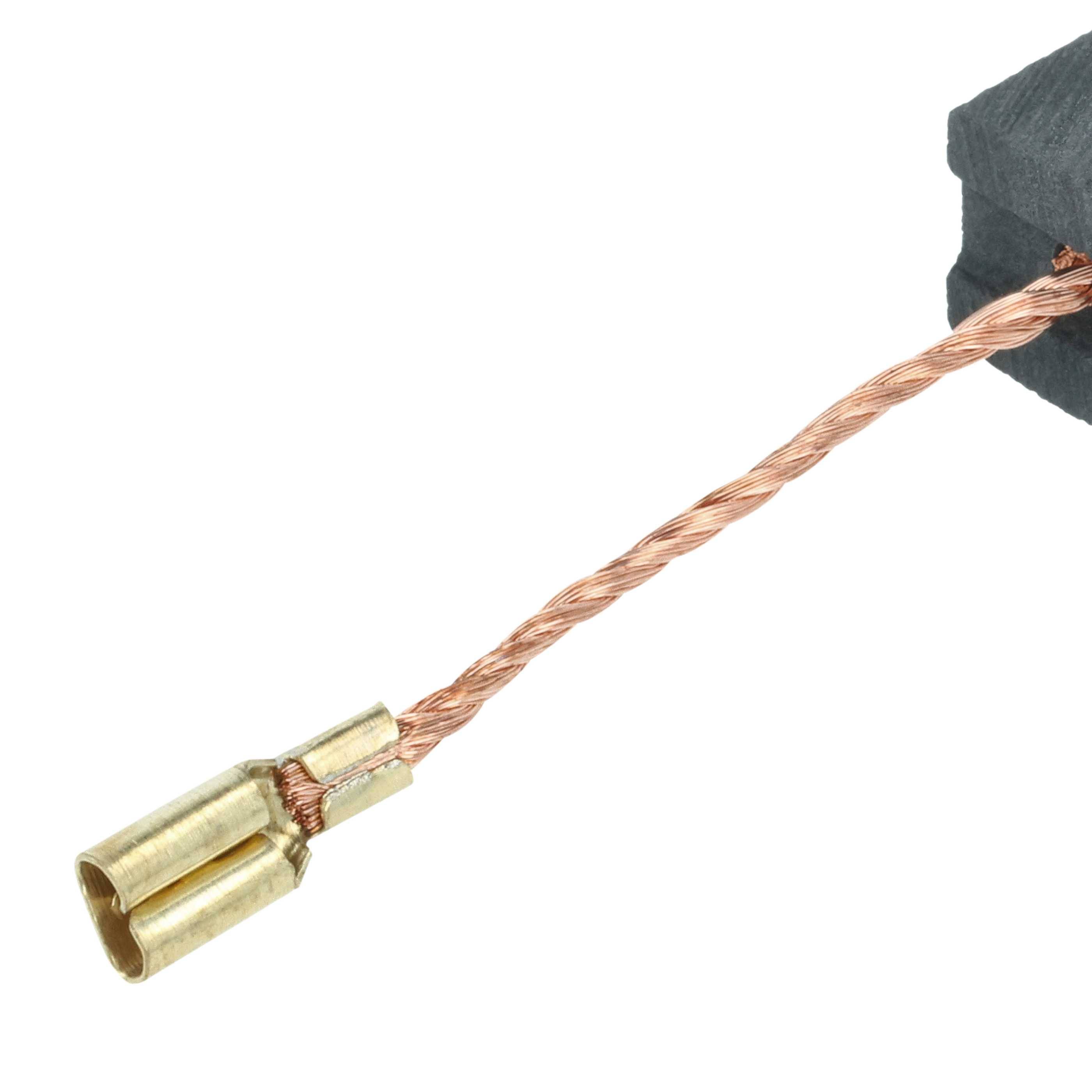 vhbw 2x Kohlebürste 6 x 8x 13 mm kompatibel mit Rupes BigFoot LHR21 | LHR75, LHR12, LHR15, LH 21 Motor-2