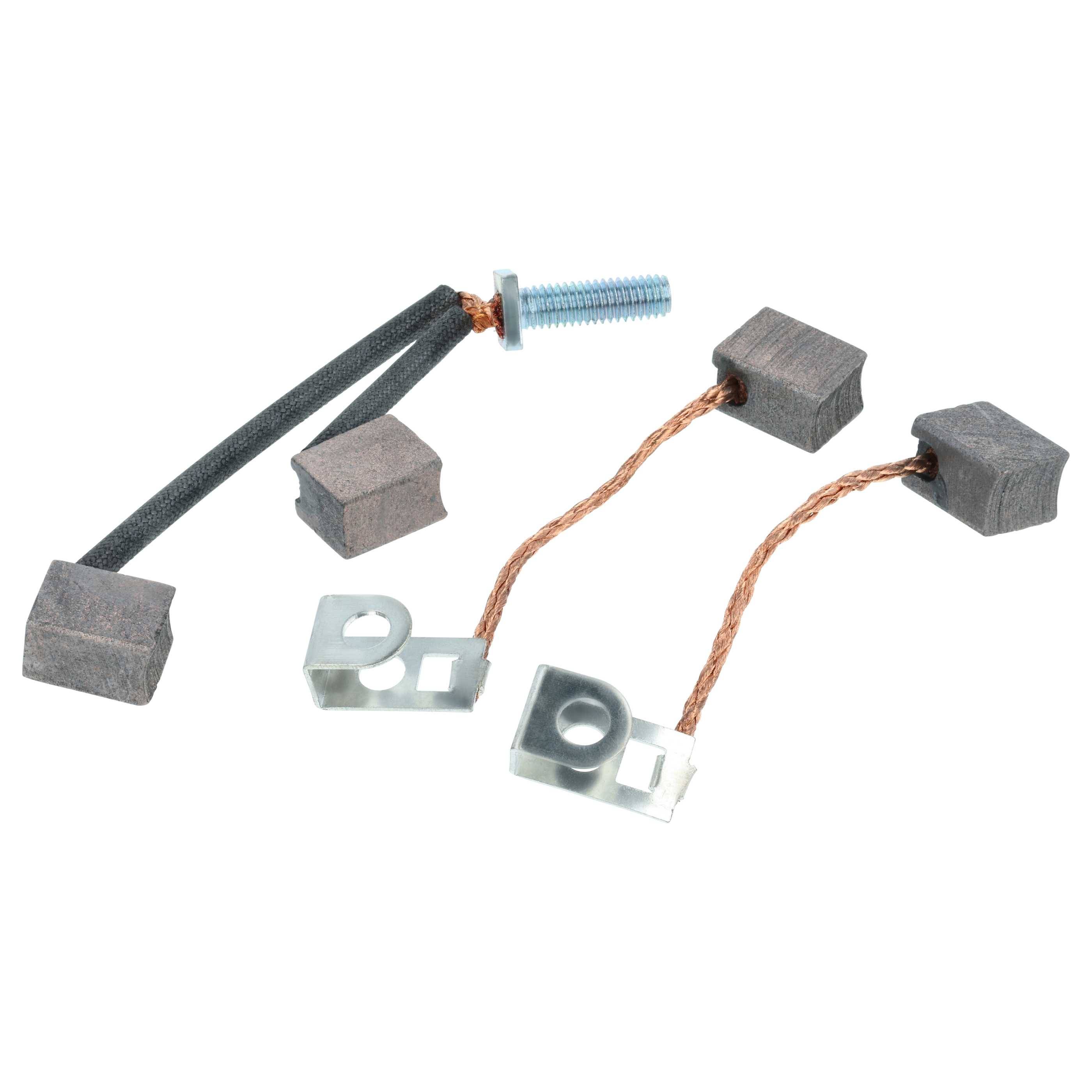 vhbw 4x Kohlebürste 15,6 x 12,6 x 9,4 mm Ersatz für Briggs & Stratton 490311 für Motor-0