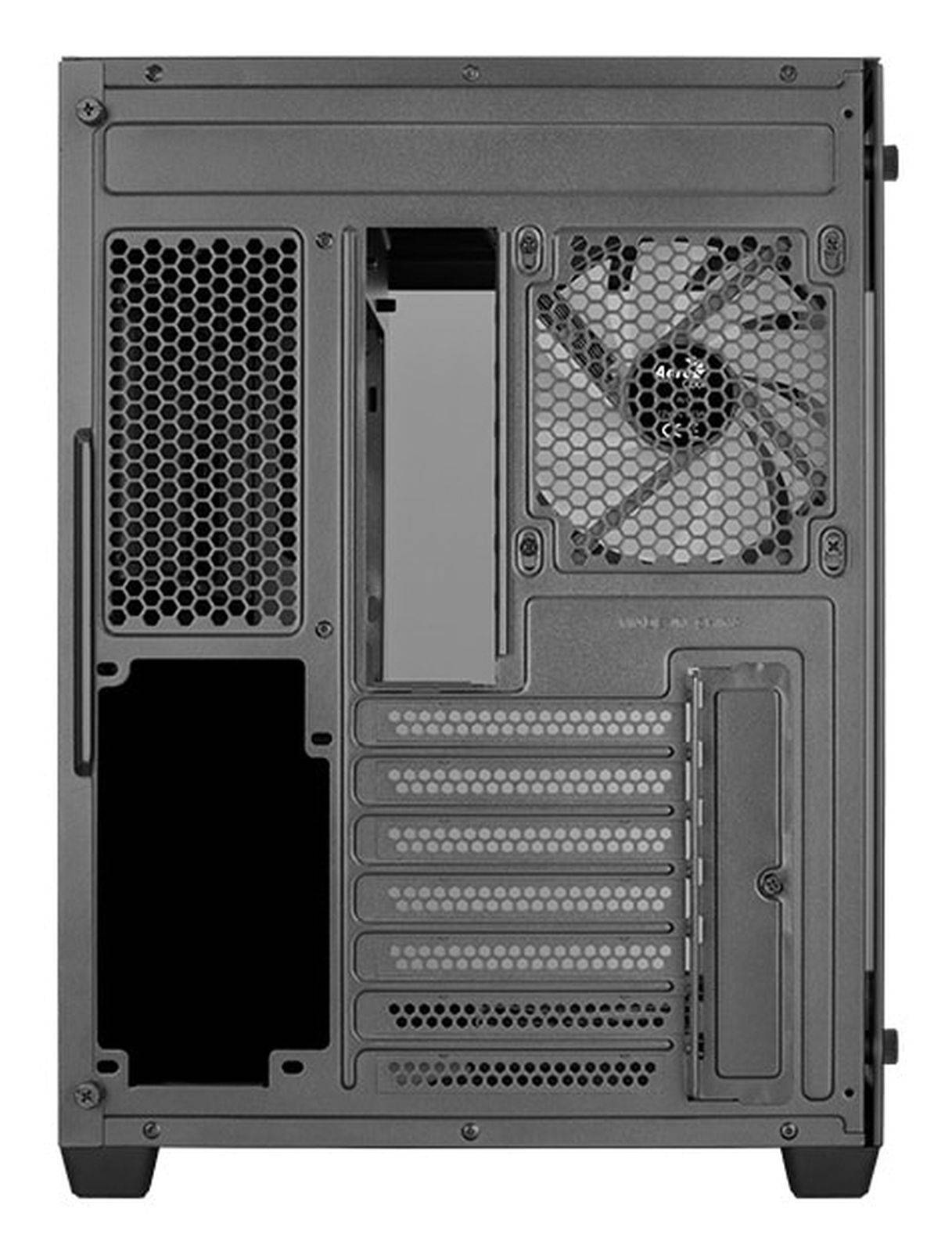 AEROCOOL ADVANCED TECHNOLOGIES Geh Midi Dryft MicroATX/ATX/MiniITX FRGB black - ATX - Gehäuse - ATX-2