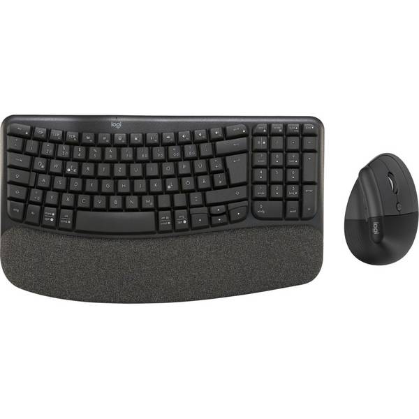 LOGI Wave Keys and Lift Combo - DEU Eingabe / Ausgabe Mäuse & Tastaturen Tastatur-Maus-Sets