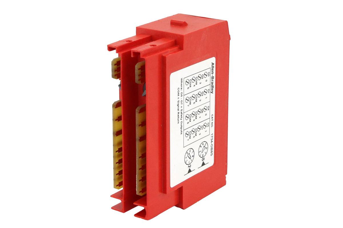 Allen-Bradley 1734-OB8S Allen-Bradley 0612598350643 POINT GUARD I/O SAFETY MODULE - 8 SAFETY SOURCING OUTPUT MODULE (COM-2