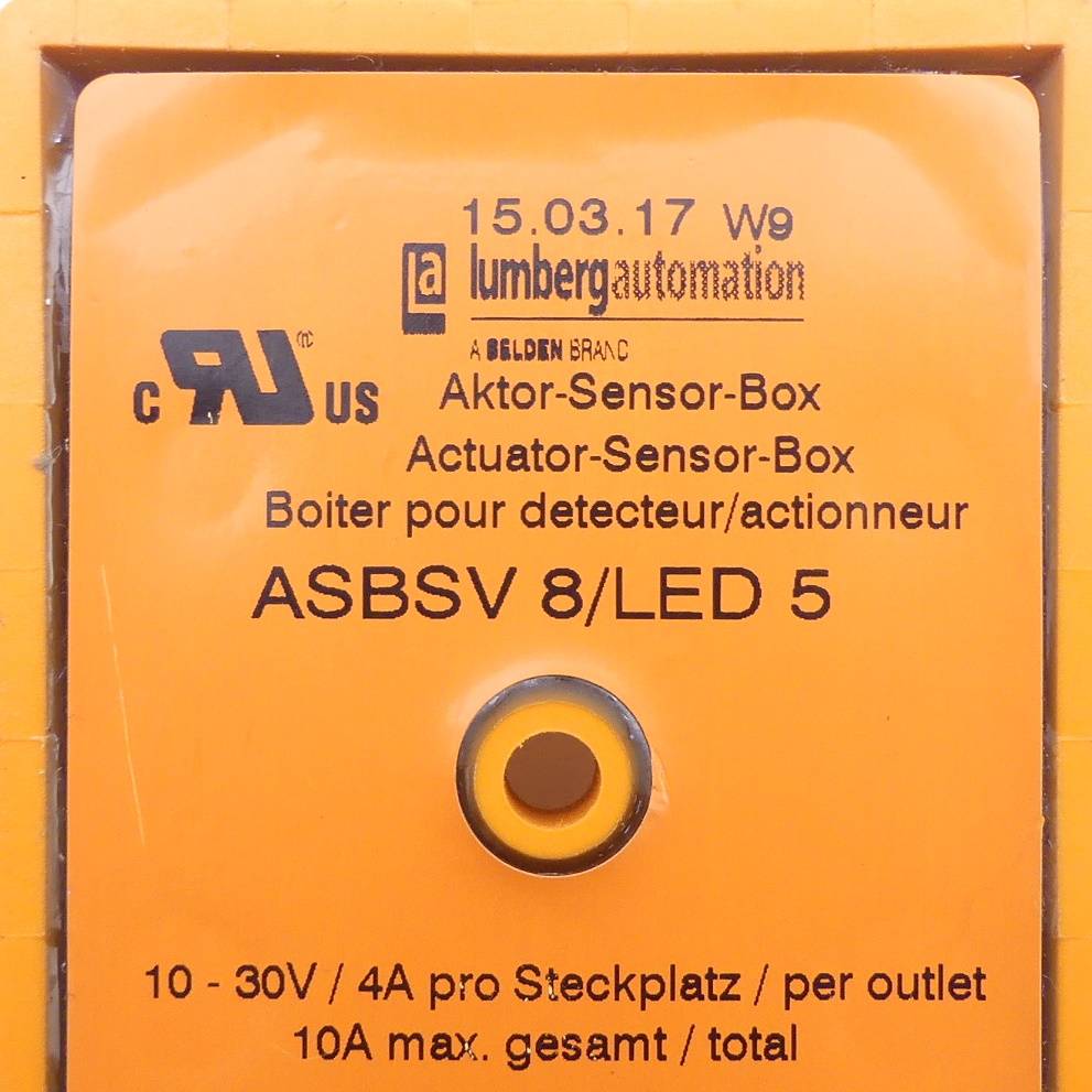 lumberg Aktor Sensor Box (ASBSV 8/LED 5-used)-1