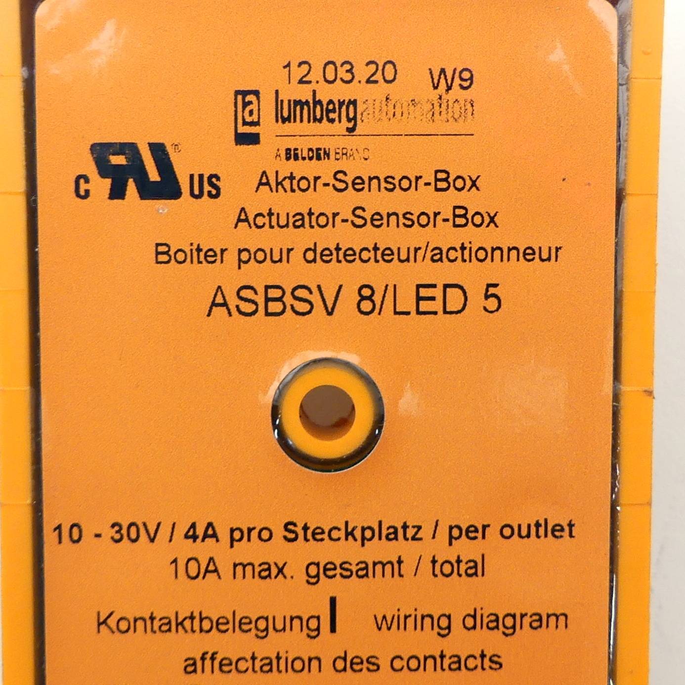 lumberg Aktor Sensor Box (ASBSV 8/LED 5-new)-1