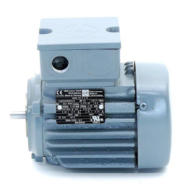 VEM motors Drehstrommotor K25R 56 G 2 H (K25R 56 G 2 H)-4