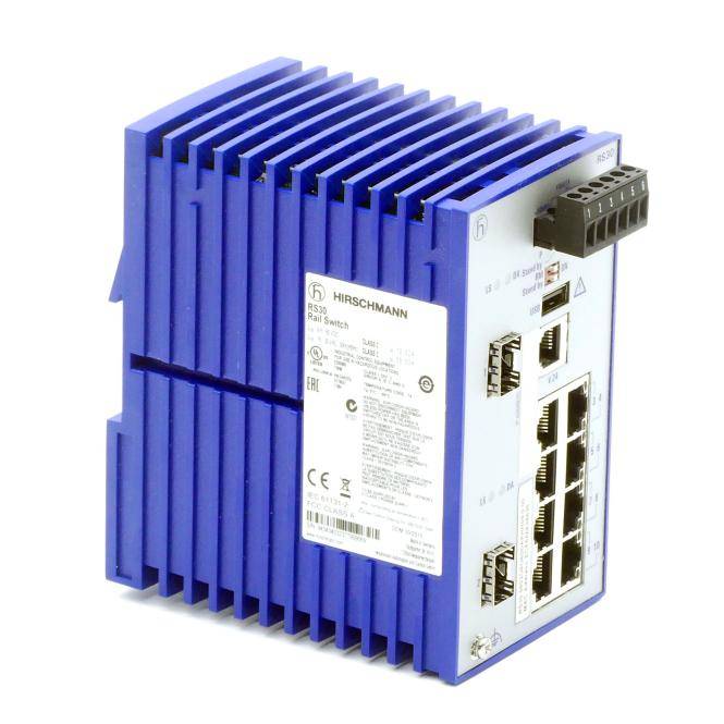 Hirschmann Industrieller Ethernet-Rail-Switch RS30 RS30-0802O6O6SDAPHH09.0.00 (RS30-0802O6O6SDAPHH09.0.00)-0