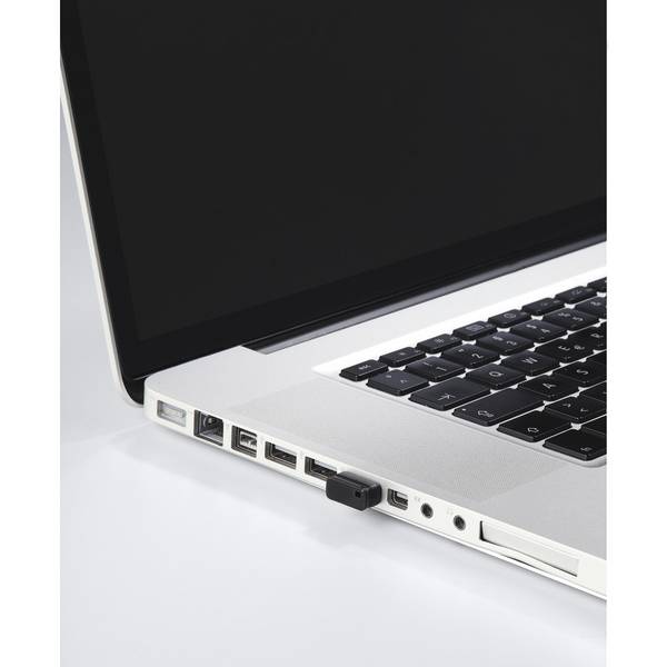 hama 00108045 USB-Stick "Smartly", USB 2.0, 64GB, 15MB/s, Schwarz