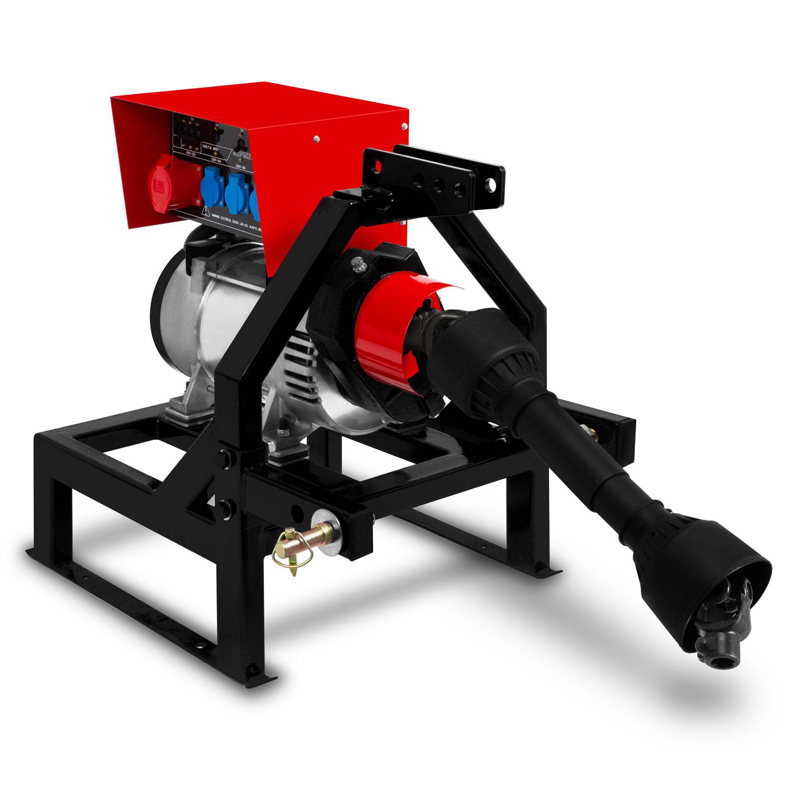 EBERTH Zapfwellengenerator 18,75 kVA, Notstromaggregat AVR, 3x230V / 1x400V IP44-0