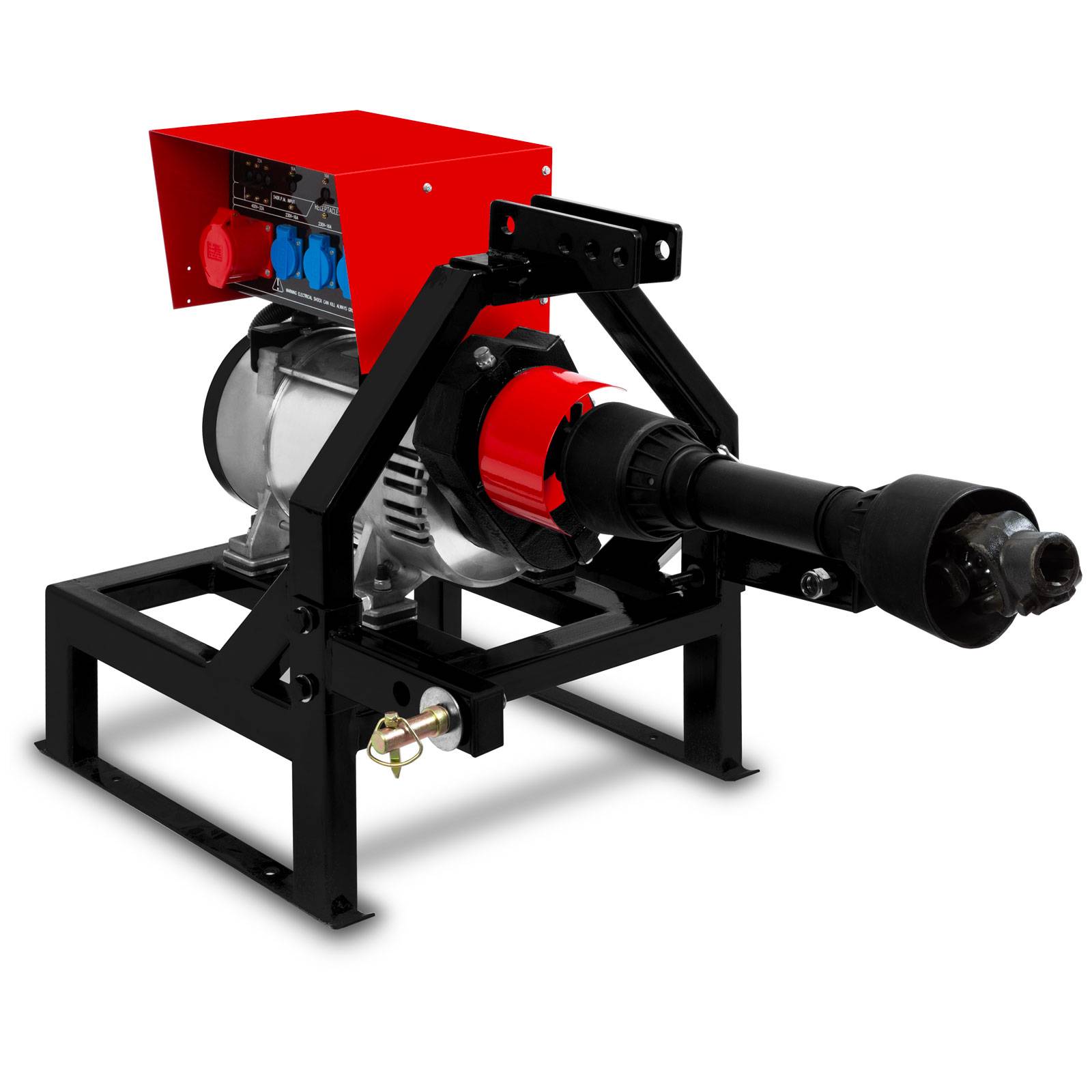 EBERTH Zapfwellengenerator 18,75 kVA, Notstromaggregat AVR, 3x230V / 1x400V IP44-1