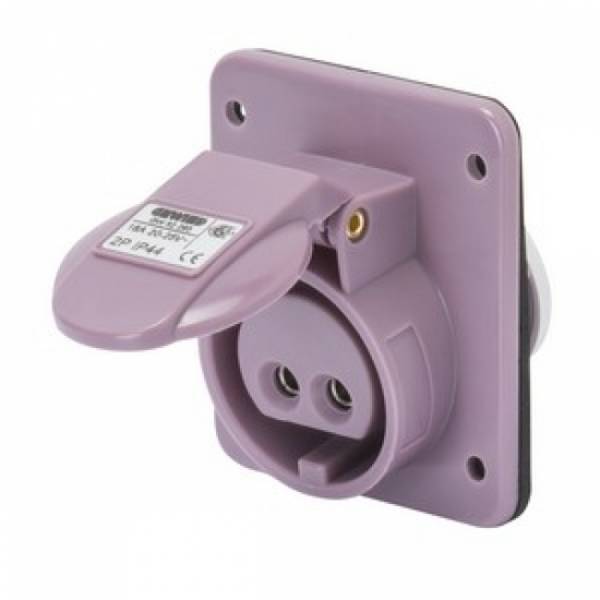 Gewiss Anbausteckdose IP44 10°2P 16A 24V O.U.