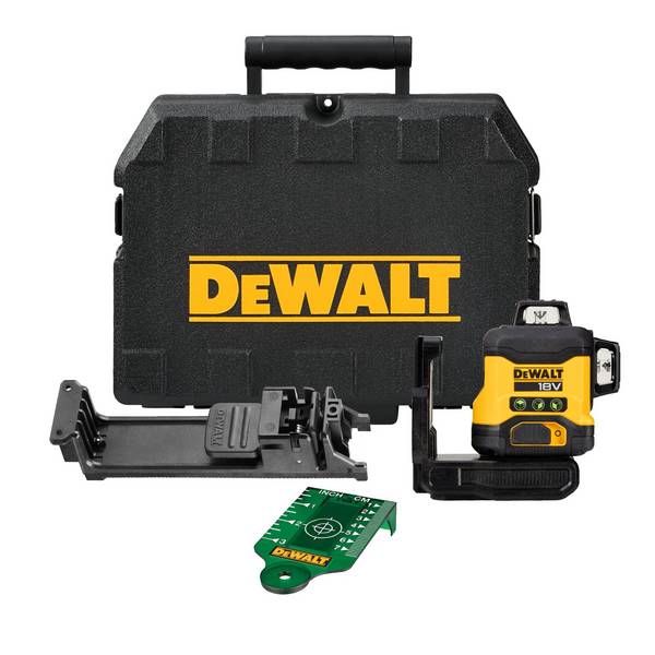 DeWalt DCLE34031N-XJ, Akku.Green Autonive Laser Level 3x360 XR (18V/bez aku)