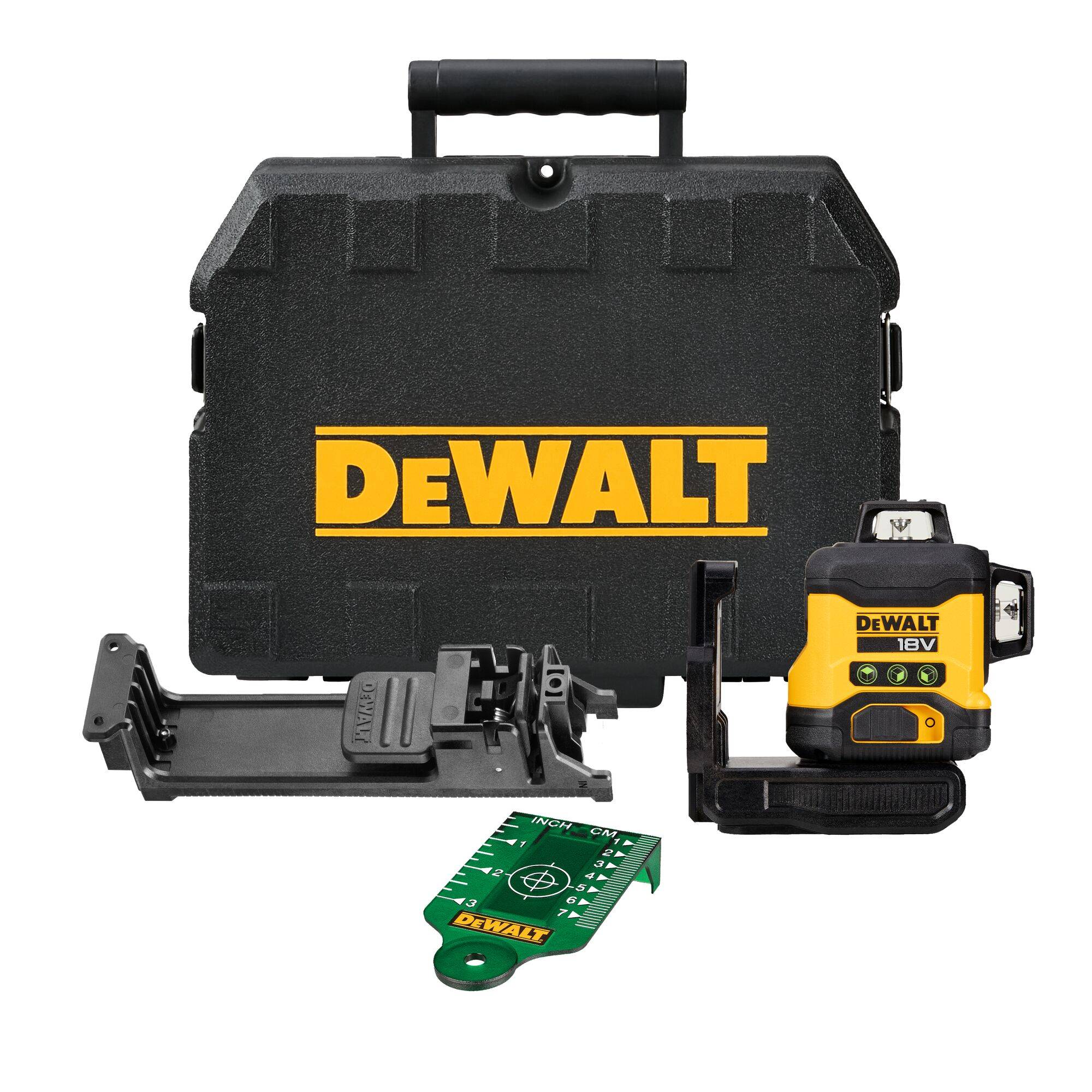 DeWalt DCLE34031N-XJ, Akku.Green Autonive Laser Level 3x360 XR (18V/bez aku)-0