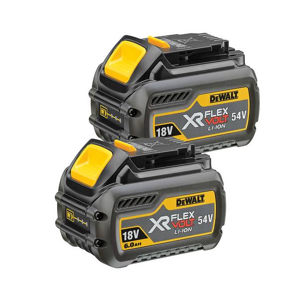 DeWalt DCB546T2-XJ, Akku-Starter-Set FlexVolt (18/54V- 6,0/2,0Ah) Li-Ion