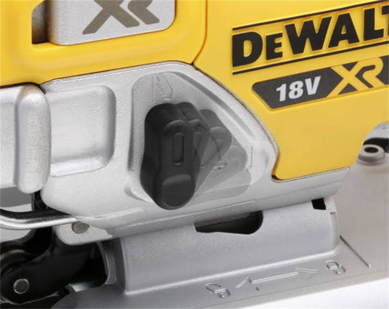DeWALT Stiksav 18V Batteri og lader ikke inkluderetSilber; Schwarz; Gelb-2