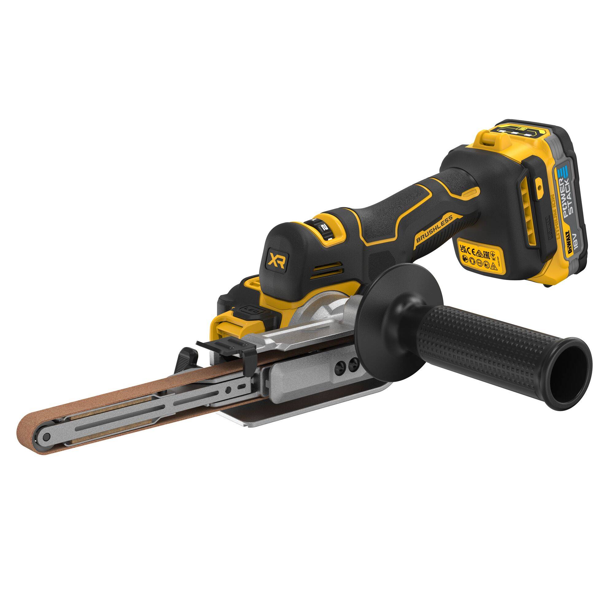 DeWalt DCM200E2T-QW, Doppelschleifmaschine XR (18V/2x1,7Ah PowerStack) Tstak-1