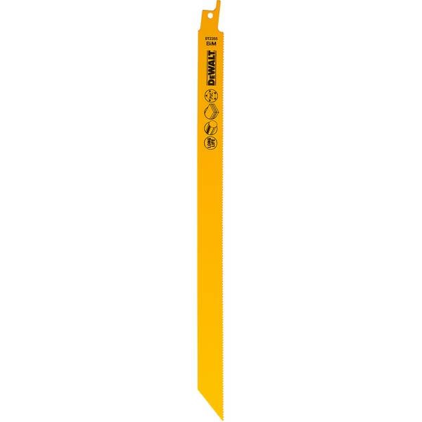 DeWalt DT2355-QZ, Bi-Metall Säbelsägeblatt universell 305 mm