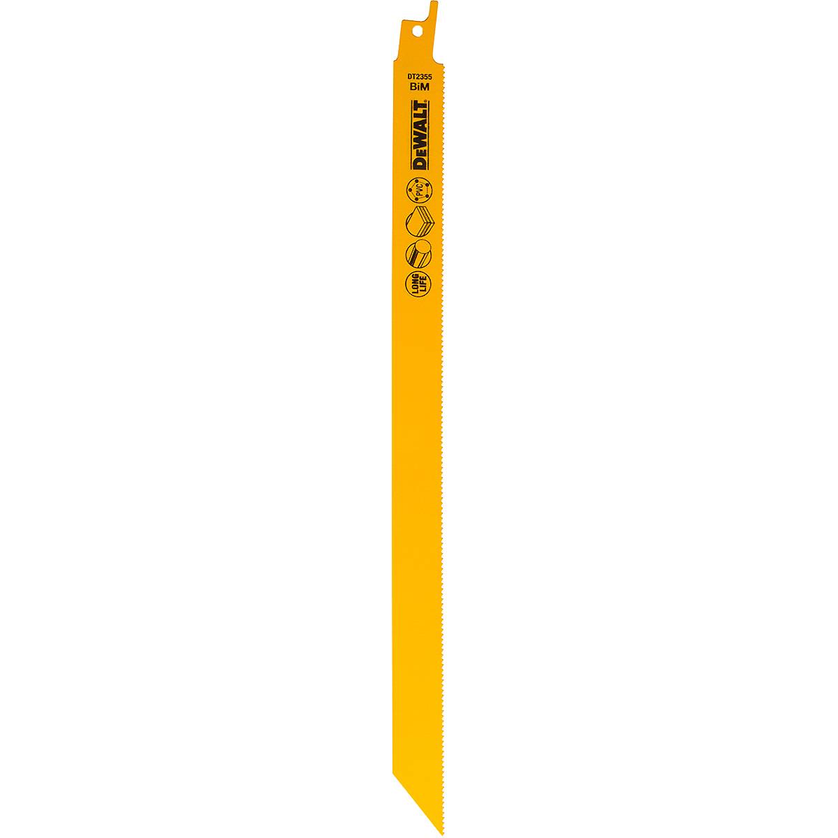 DeWalt DT2355-QZ, Bi-Metall Säbelsägeblatt universell 305 mm-0
