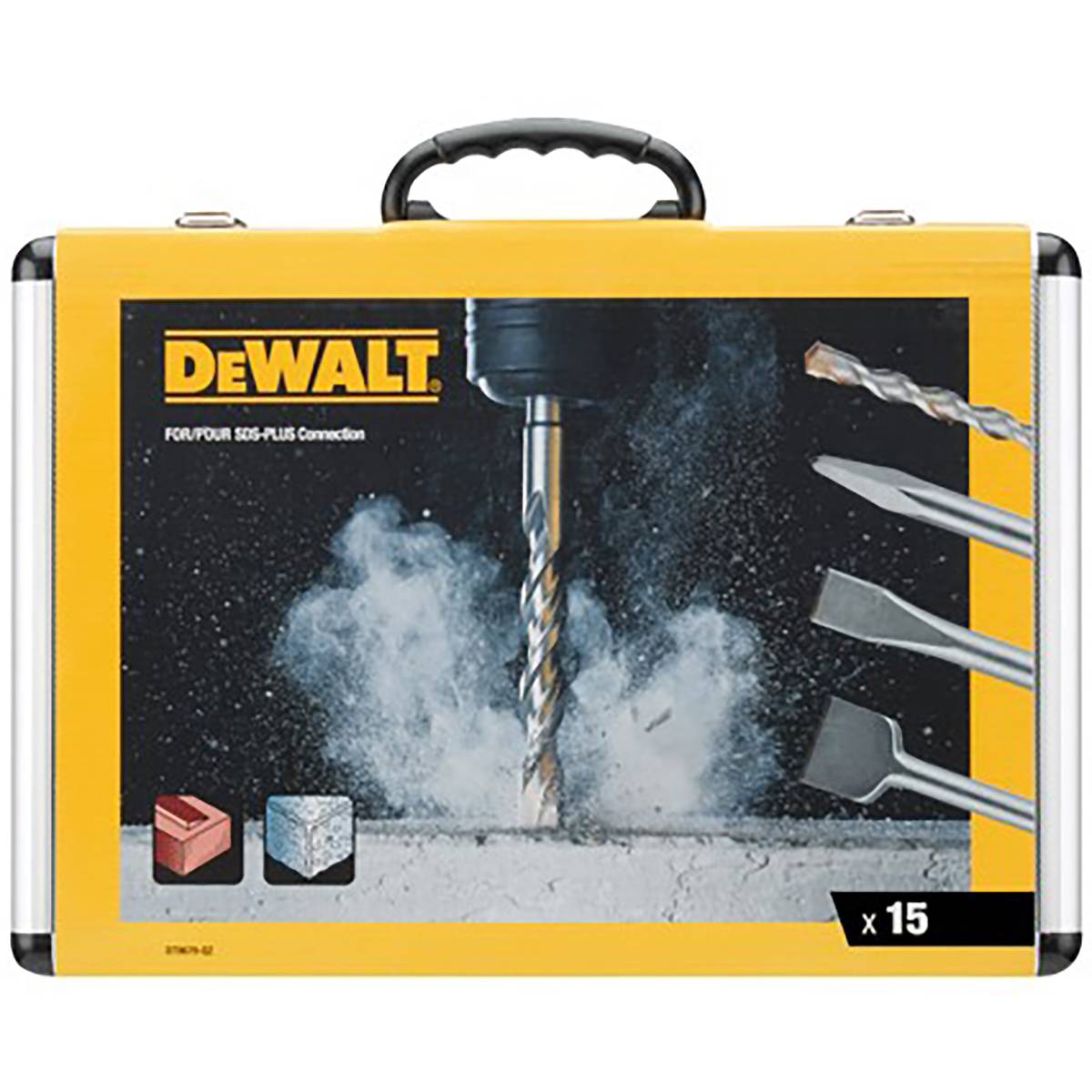 Dewalt Meißel- und Bohrer-Set 15-tlg. SDS-PLUS-1