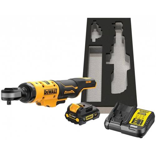 DeWalt DCF504L1G-QW, Akku-Ratschenschrauber 1/4" XR (12V/1x3,0Ah)-0
