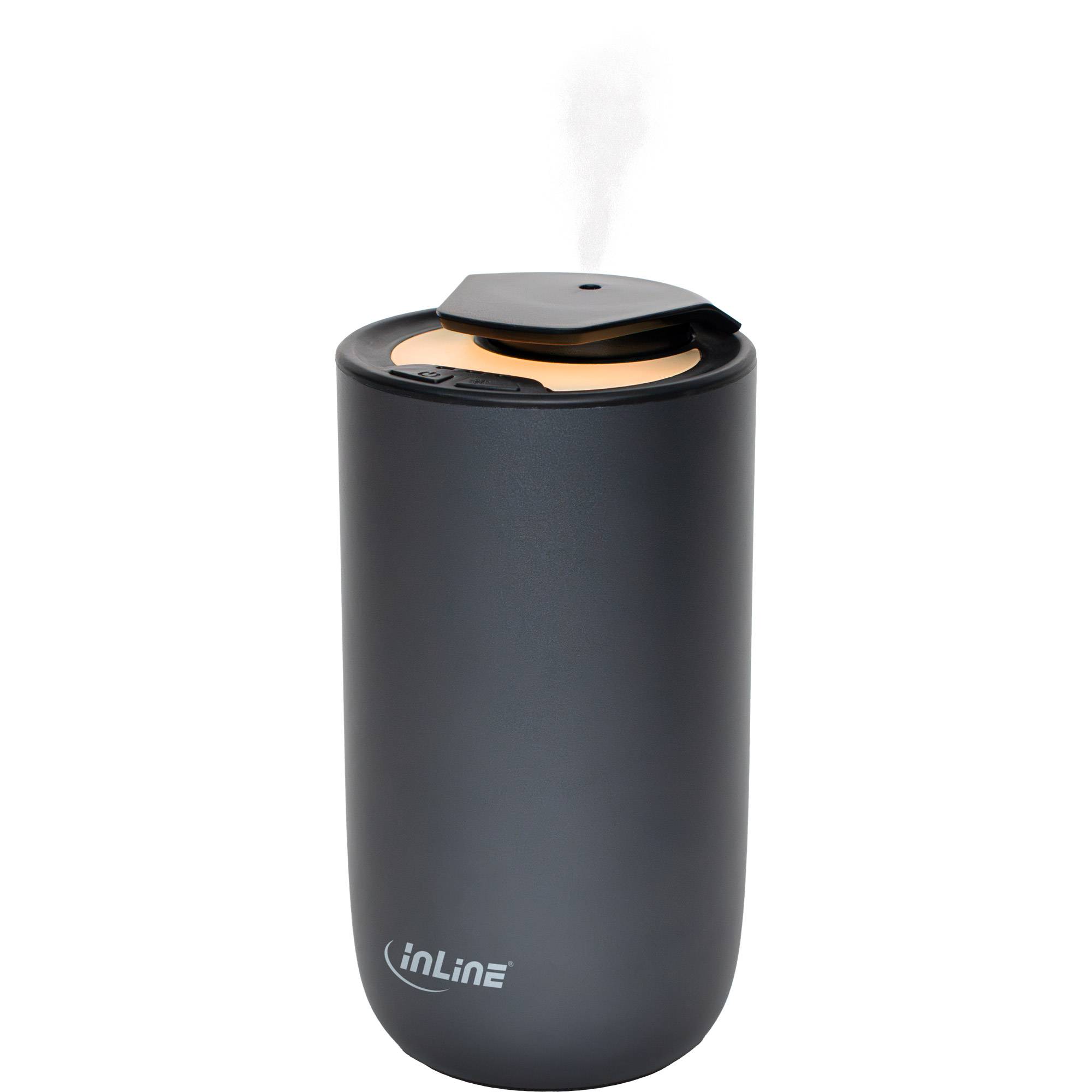 INLINE - Aroma Diffuser Home & Car - wasserlos - Ambientelicht - Akku-0