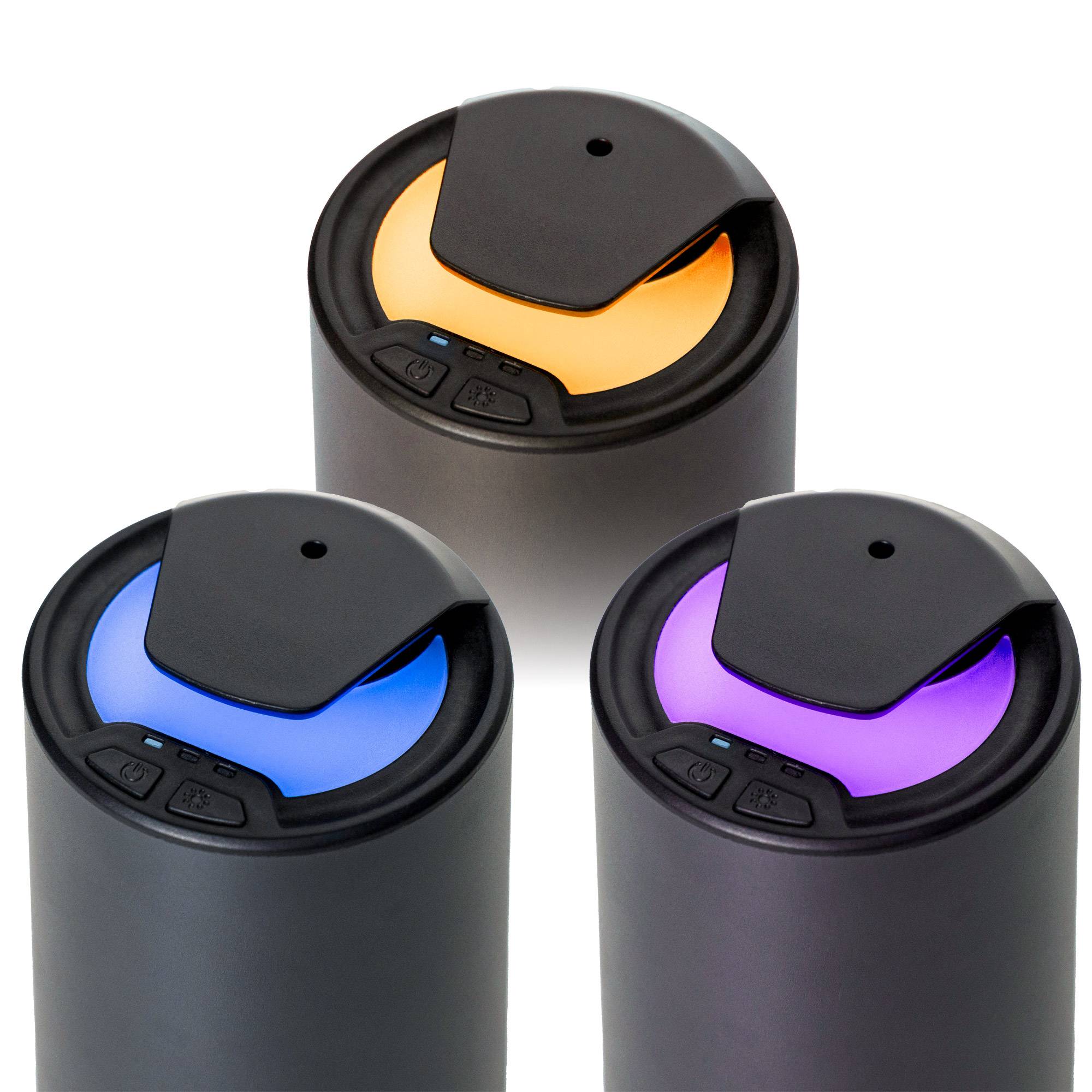 INLINE - Aroma Diffuser Home & Car - wasserlos - Ambientelicht - Akku-3
