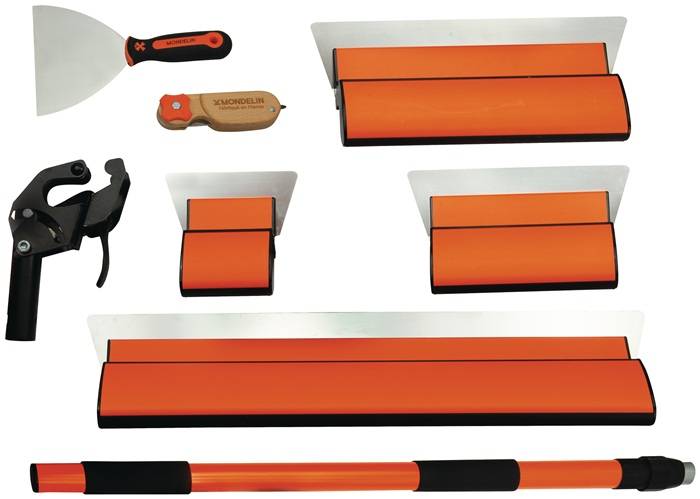 Trockenbauset f.Gipskarton,Spachtelung Maler & Trockenbauer 8-Teilig MONDELIN-2