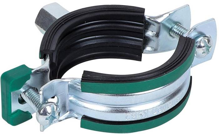 Walraven Rohrschelle KSB2 ev 152-160 mm EPDM M8/M10 Zweischraubenschelle-0