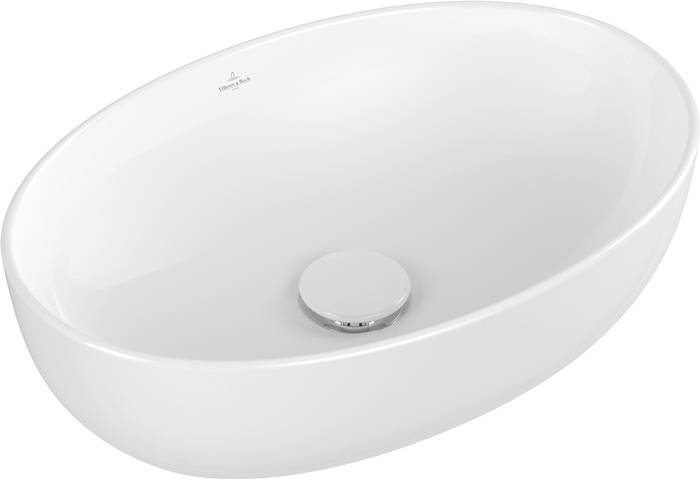 VB Aufsatzwaschbecken Artis 480x325mm Oval ohne Überlauf Powder-0