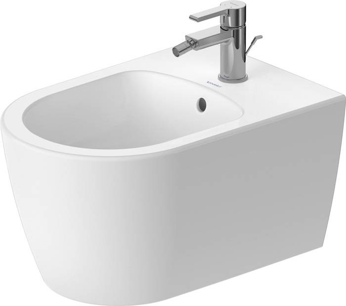DU ME by Starck Wand Bidet, Weiß Seidenmatt-1