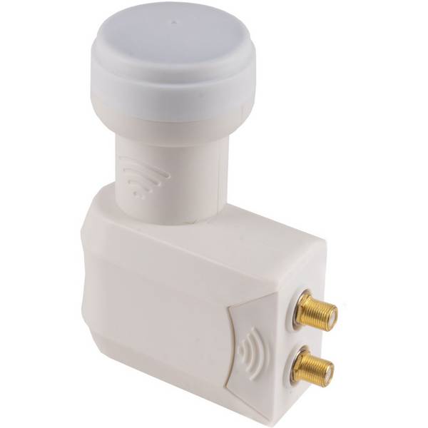 Universal Twin LNB TITANIUM 0,1dB Gold