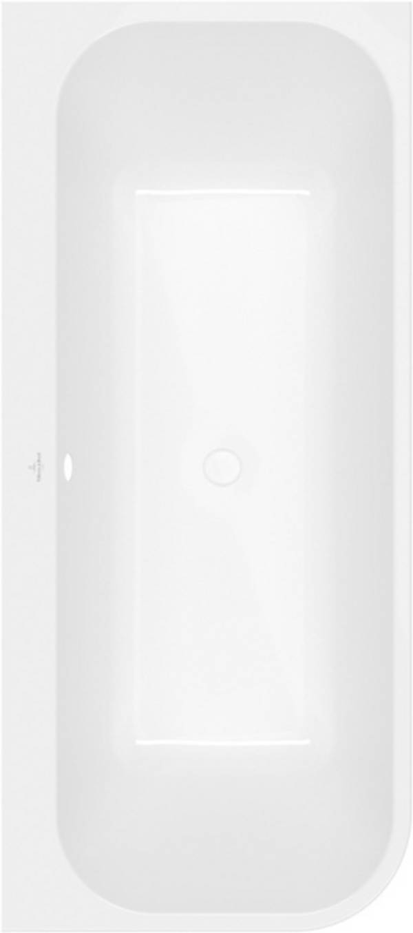 VB Rechteckige Badewannen Architectura U BA170ARE9CR00V 1700x750mm Weiß Alpin
