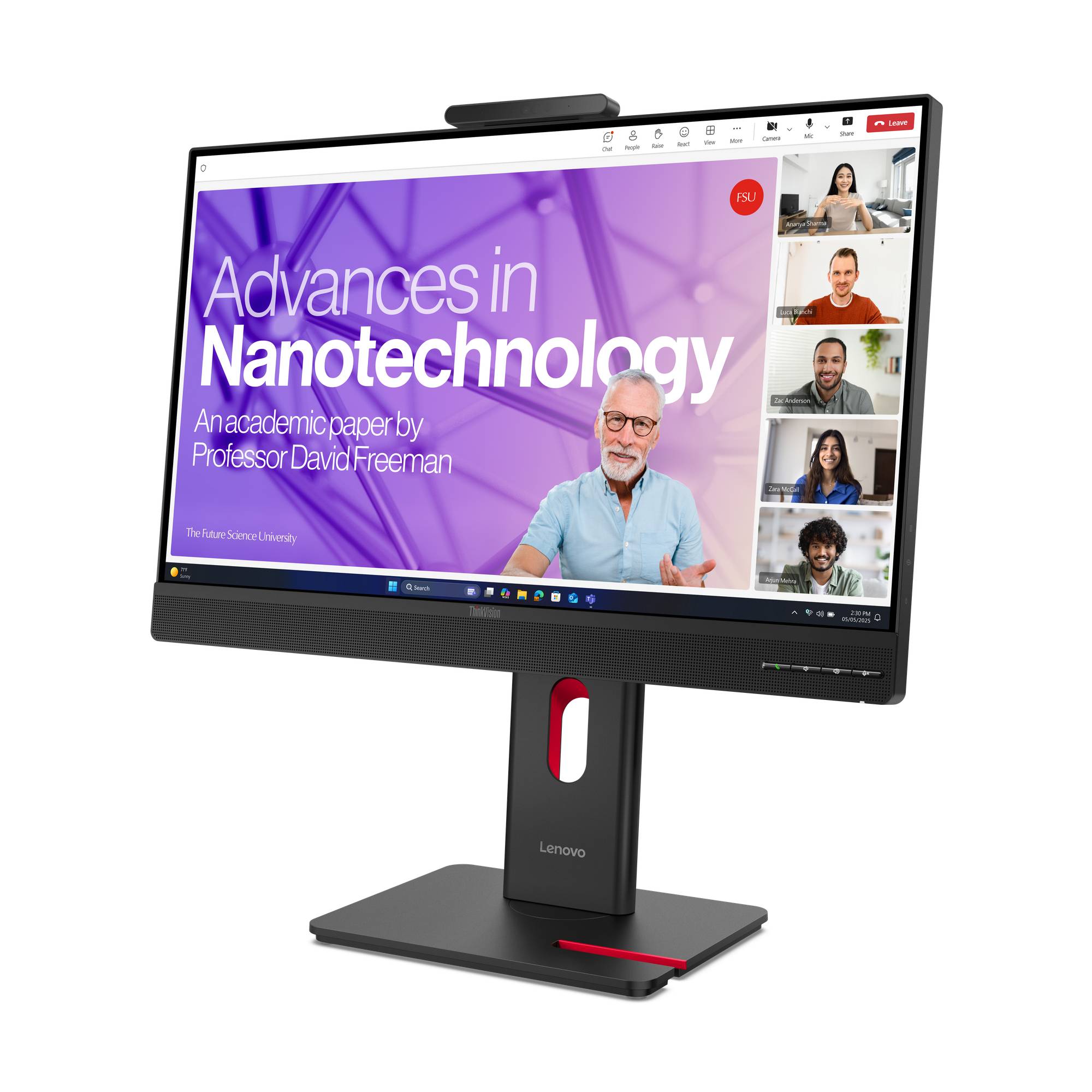 Lenovo ThinkVision T27QD-4v Quad HD Monitor 68,6 cm (27"") 64B8UAT1EU-3