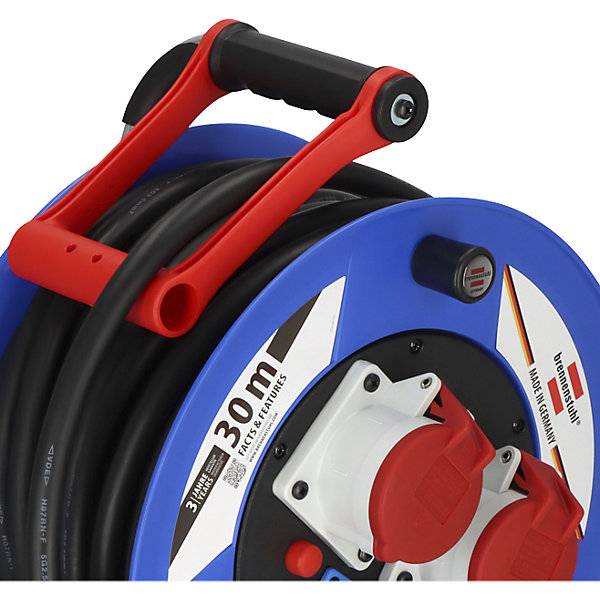 Industrie-Kabeltrommel Garant CEE Kabellänge 30 m Kabeltyp H07RN-F5G 25 mm². 85868849 858688 49-1